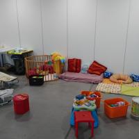 Salle de jeux adapter bébés.