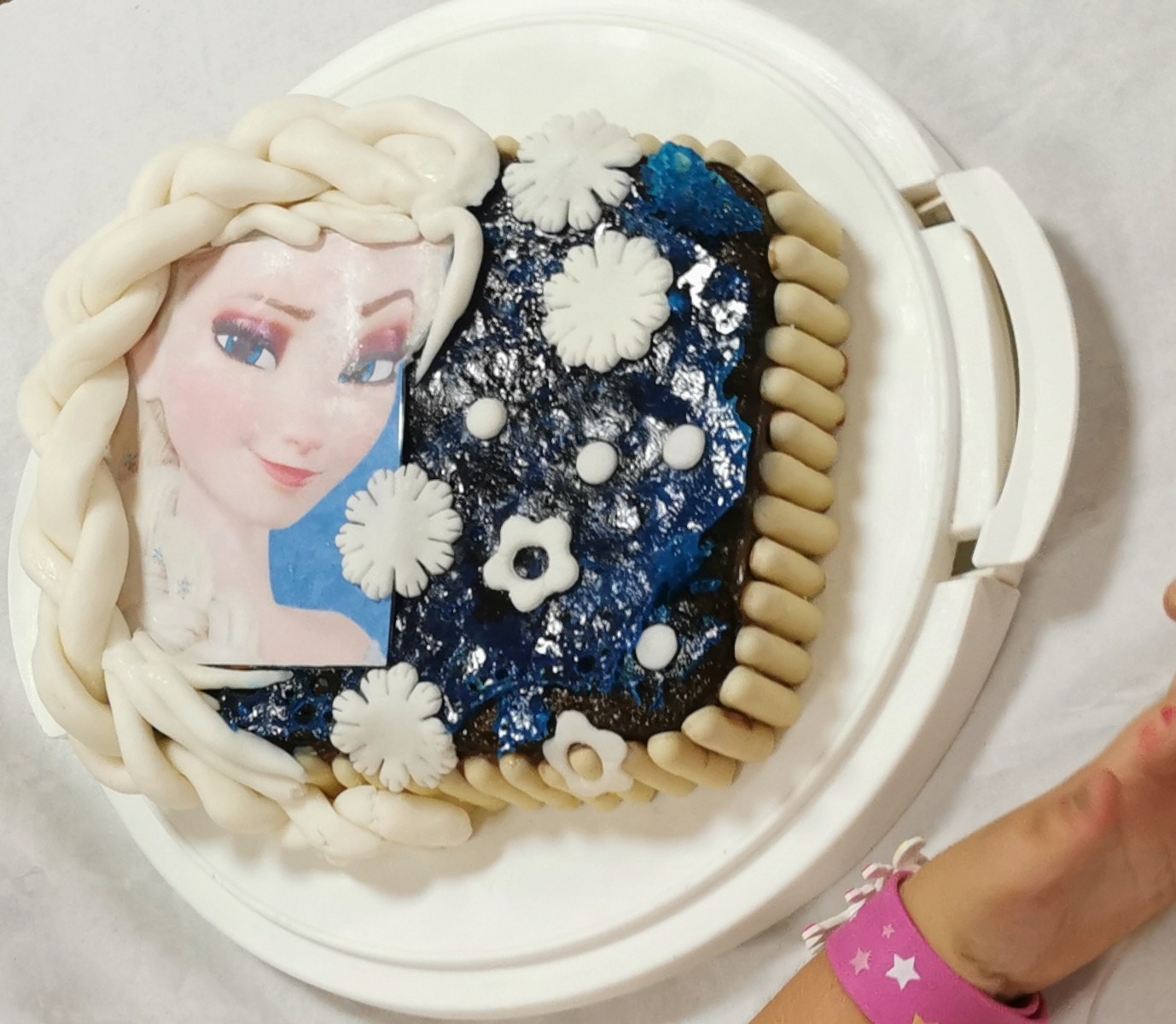 Gateau reine des neiges version 2